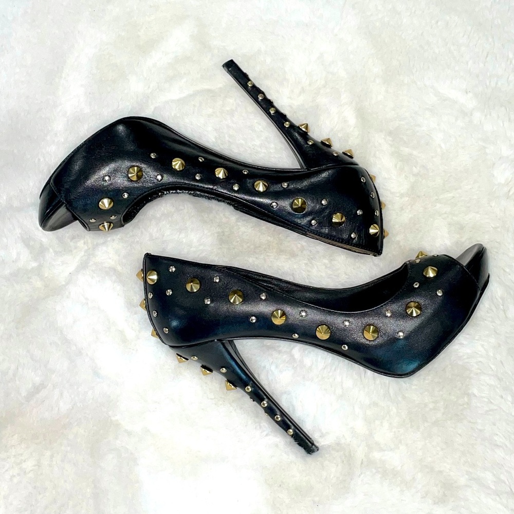 🐧BALMAIN STUDDED HEELS🐧